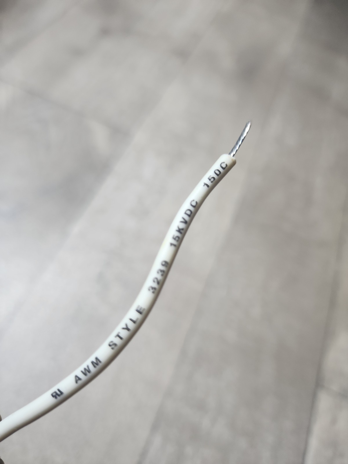10′ Feet 18 AWG High Voltage Silicone Rubber UL 3239 15KVDC 150C