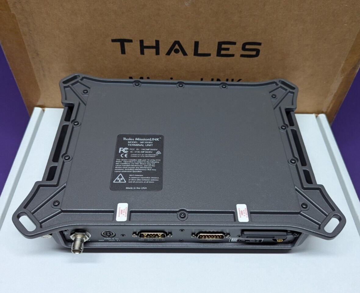 New Thales MissionLINK 700 Vehicular Satellite Internet System Kit MF350BV