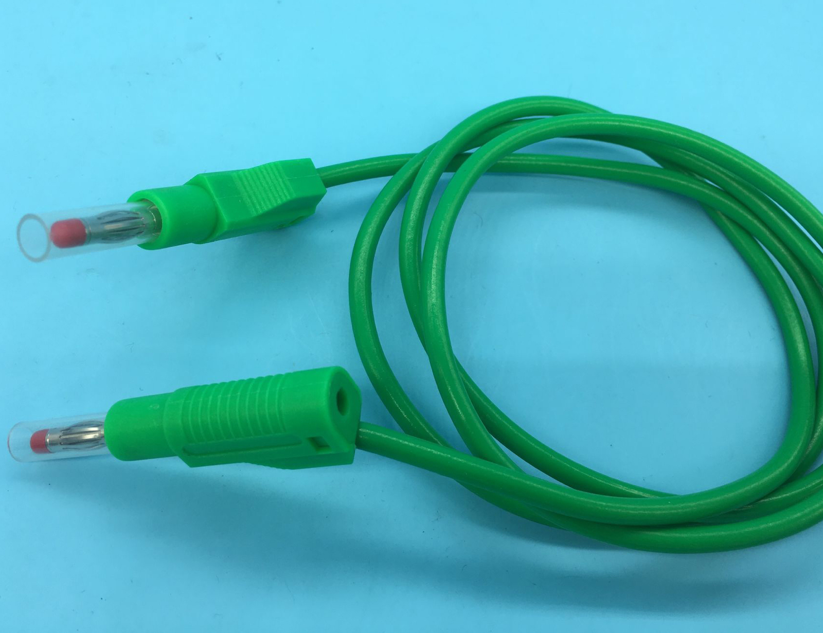 4mm Stackable Banana Plug 14AWG 0.5M/1M/2M Test Lead cables Retractable Shrouds