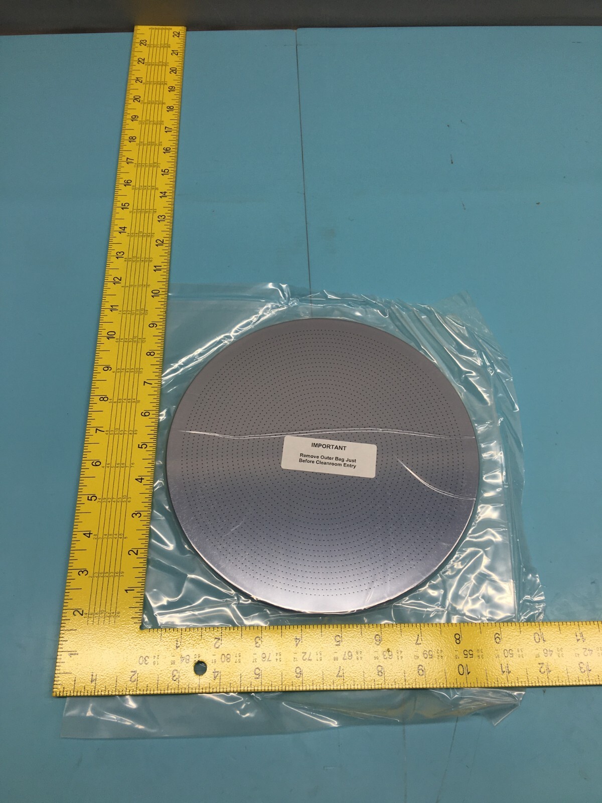 LAM 715-011909-501 PLATE, UPPER ELCTDRODE 8″ POLISHED CAPTIVE, 123497