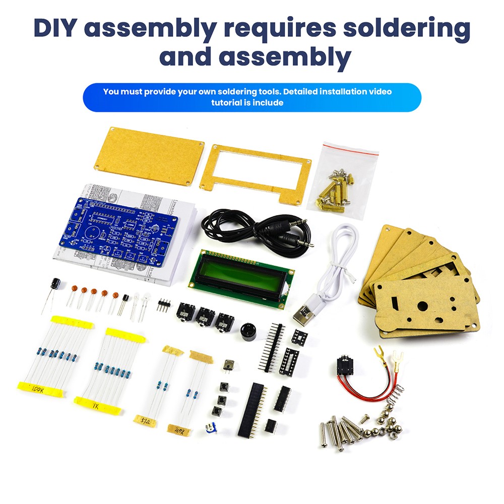 DC 5V CW Morse Code Decoder Circuit Board Welding Practice DIY Electronic Kit