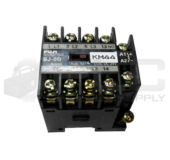 LOT OF 2 FUJI ELECTRIC SJ-0G MAGNETIC CONTACTOR 15A 440V SJ12AG