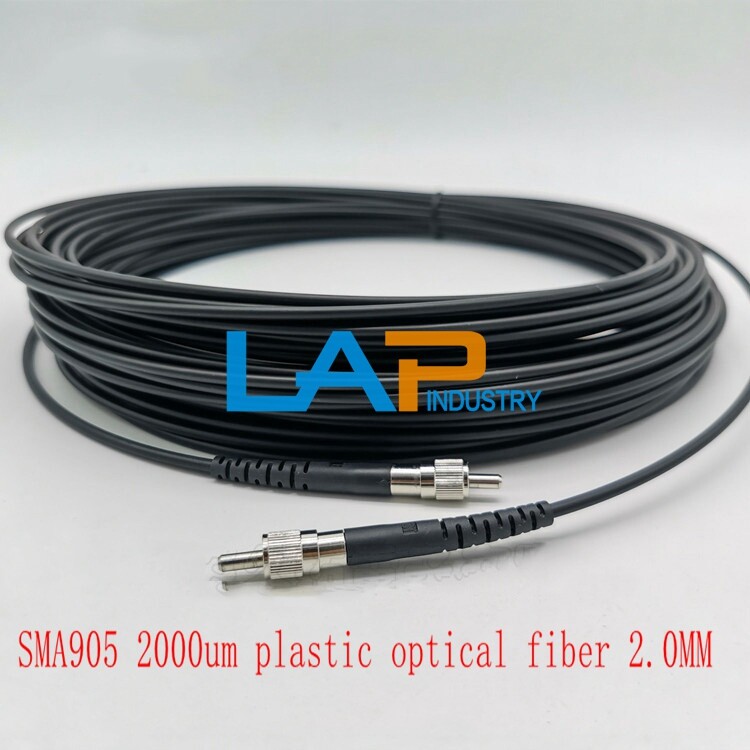 New Supply 2000um large core SMA905 optical fiber jumper 2/3/5/10/20/40 Meter