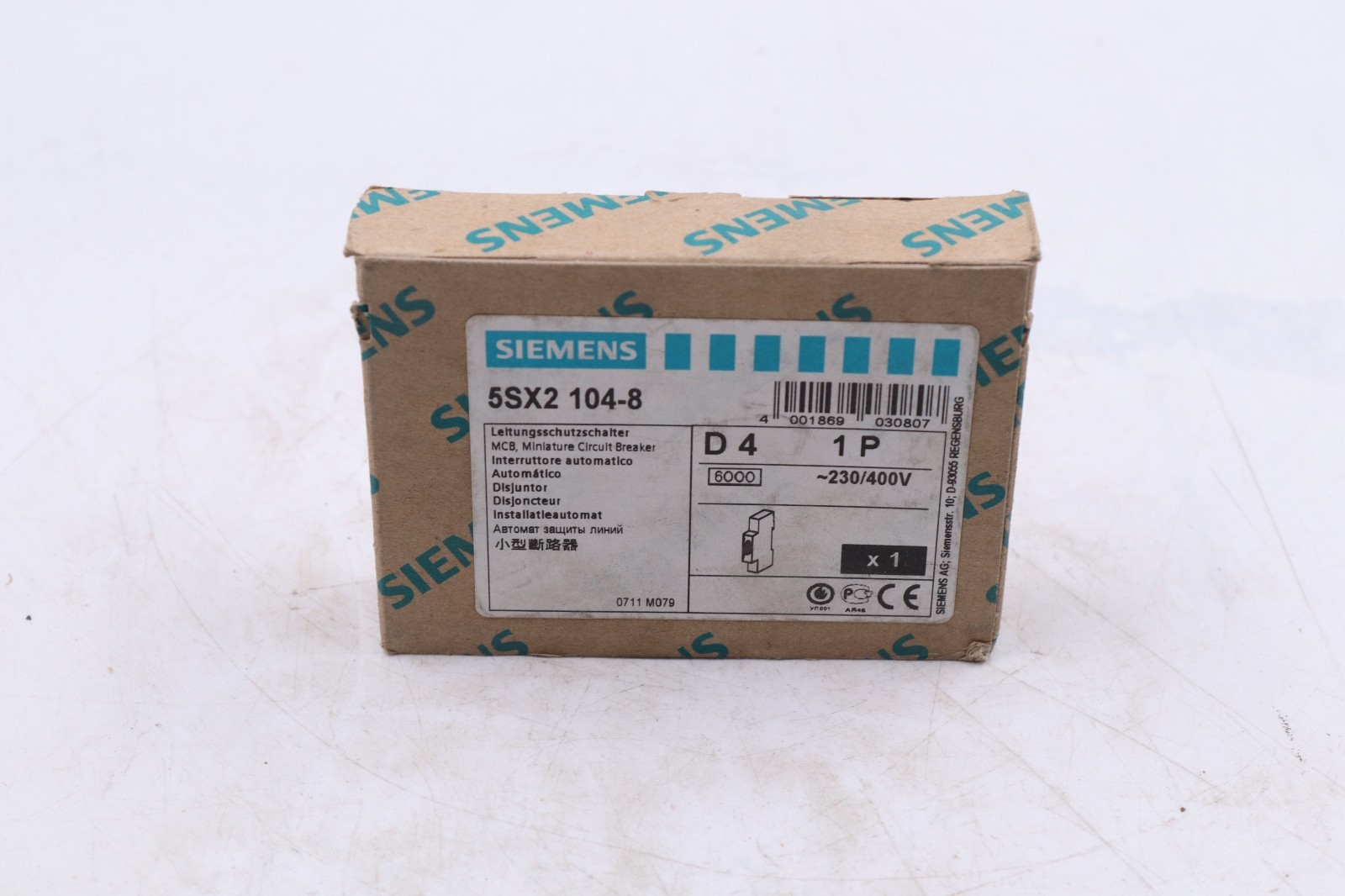SIEMENS 5SX2 104-8 MADE IN ITALY