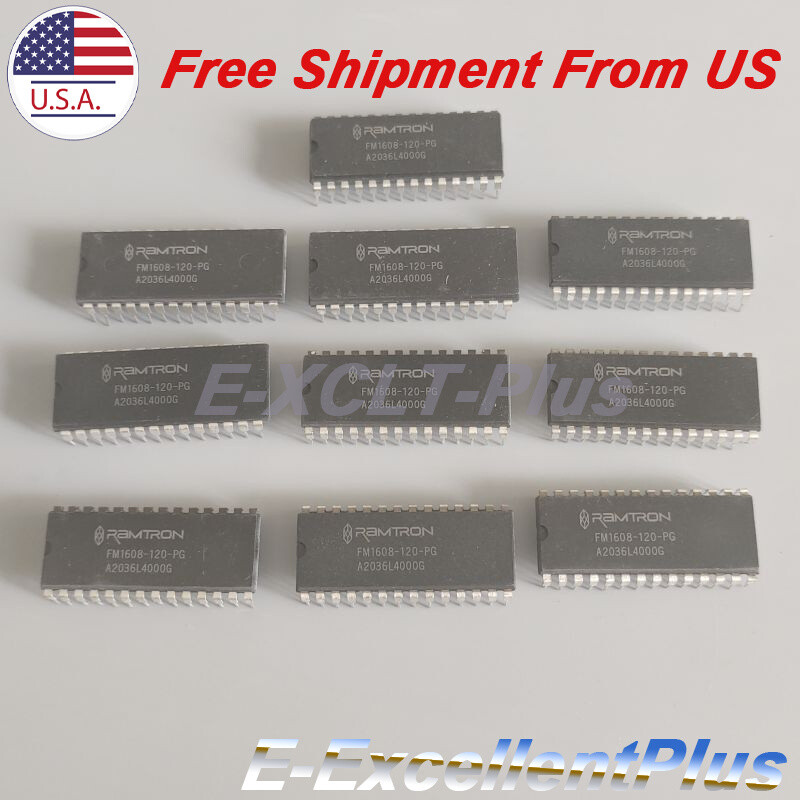 10PCS Integrated Circuit IC For Ramtron FM1608-120-PG FM1608-120-P 64Kbit FRAM