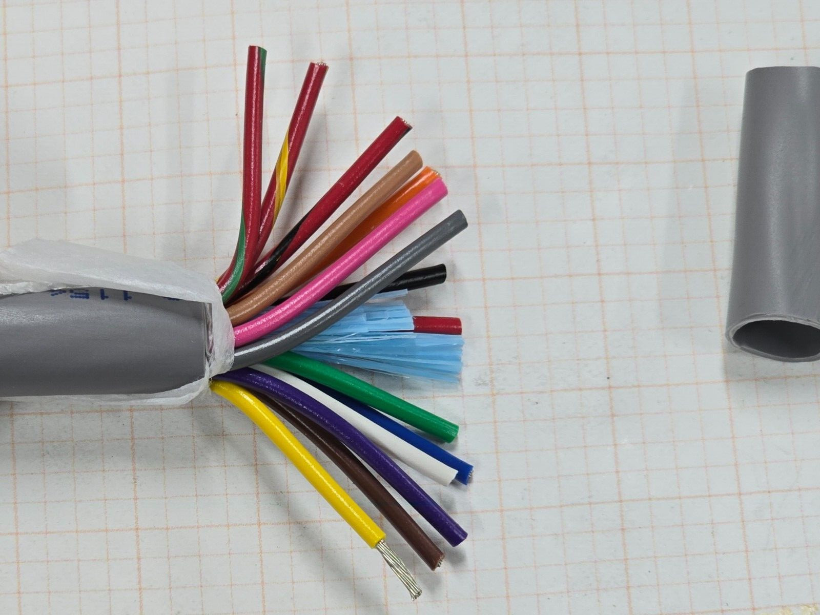 Alpha Wire 5070/15C 18/15C XtraGuard 1 Premium Control/Computer Cable 105C /1ft