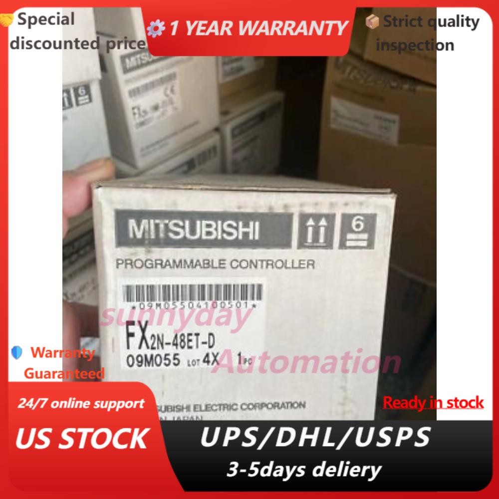 one Mitsubishi PLC FX2N-48ET-D new Welcome counteroffer