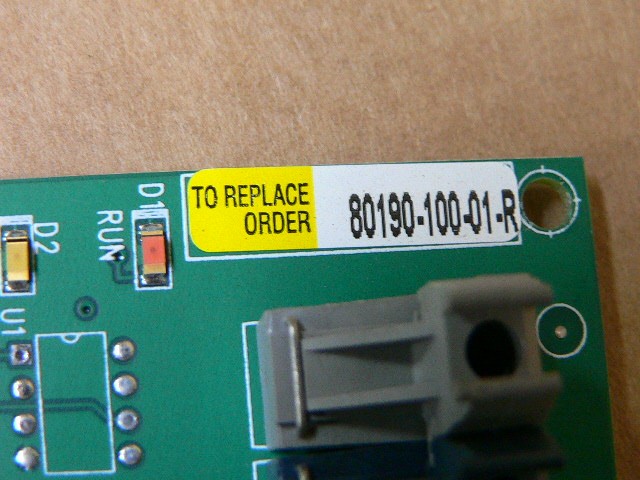 Allen Bradley 80190-100-01-R Fiber Optic Board 80190-098-51
