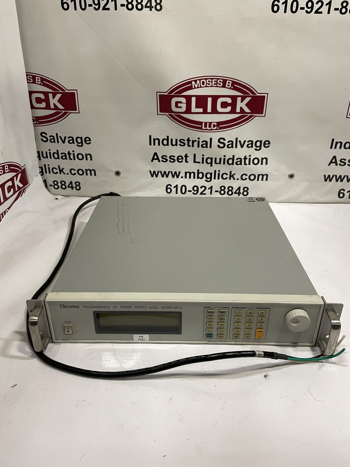 Chroma 62006P-300-8 Programmable DC Power Supply 300V 600W