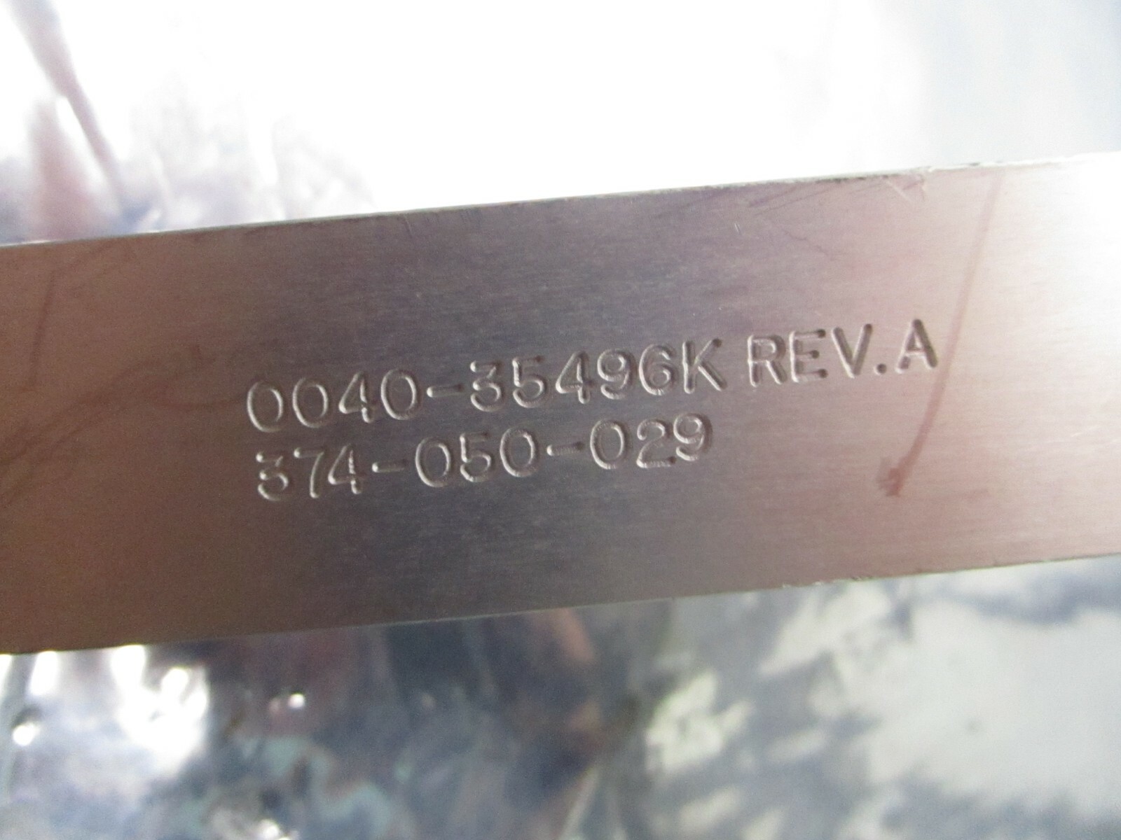 AMAT 0040-35496 RF MATCH ESC HV MODULE BRACKET SUPPORT, ETCH CHAMBER, MXP+, 1033