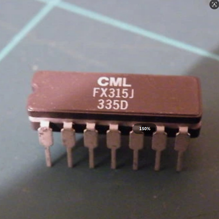 1PCS CML FX315J Low Distortion Sinwave Output CDIP14