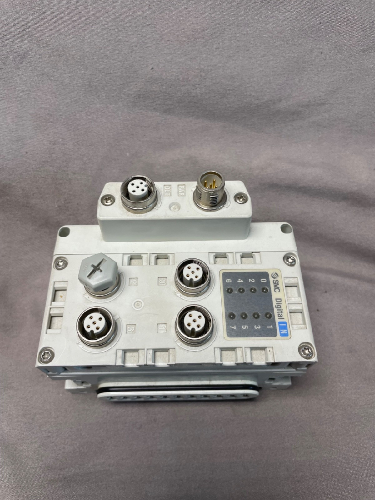 Preowned SMC EX600-ED2 & EX600-DXPB Fieldbus System & Digital Input Unit 8 PNP