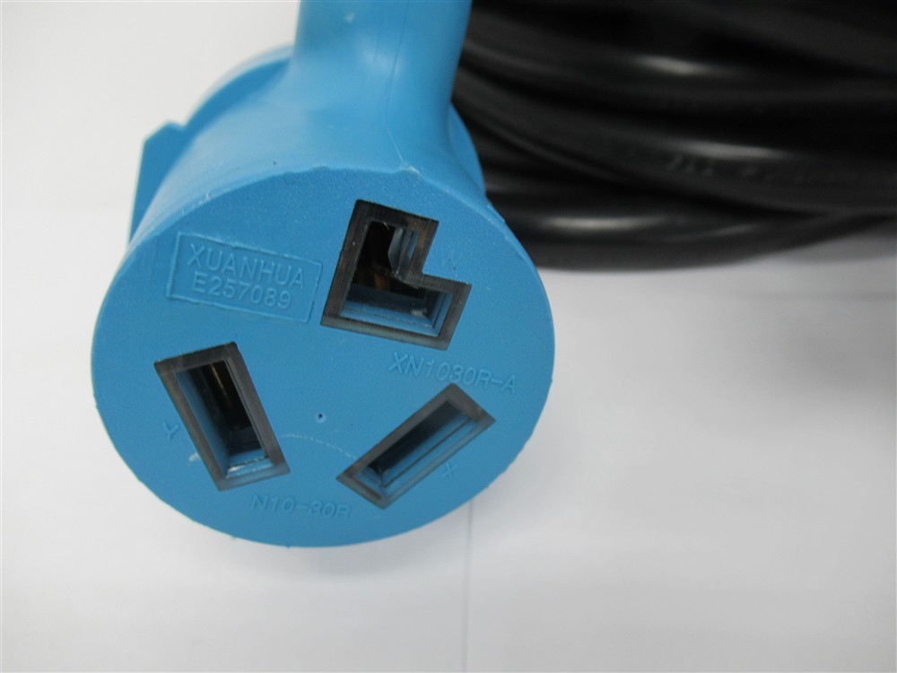 Ningbo / Xuanhua N10-30R , 100030-765 ,10AWG , 600 v ,Stw 3/C Power Cord ,50′ Ft