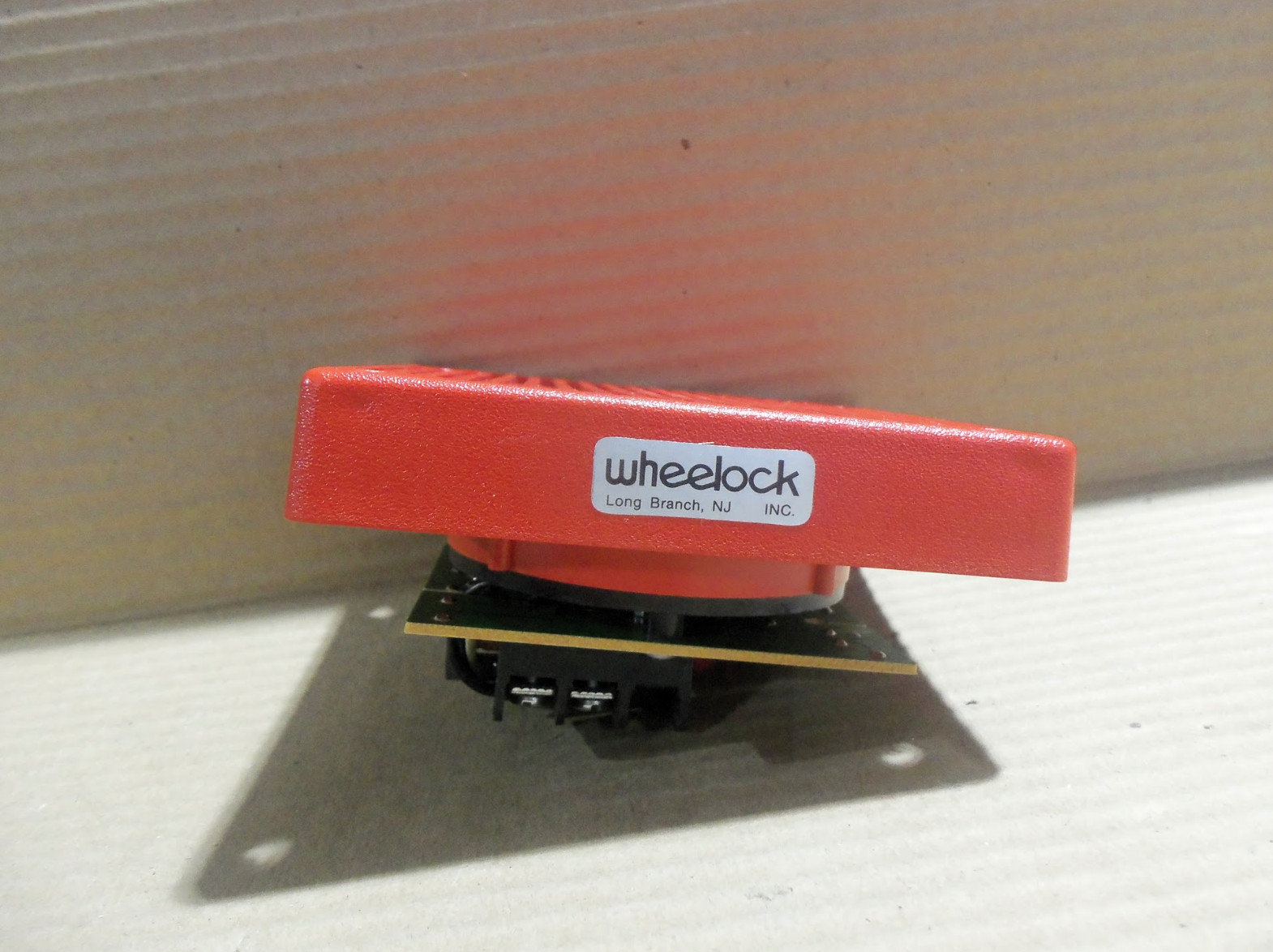 NEW WHEELOCK EH-EL1-R Indoor/Outdoor 24VDC Electronic Horn Red EHEL1R