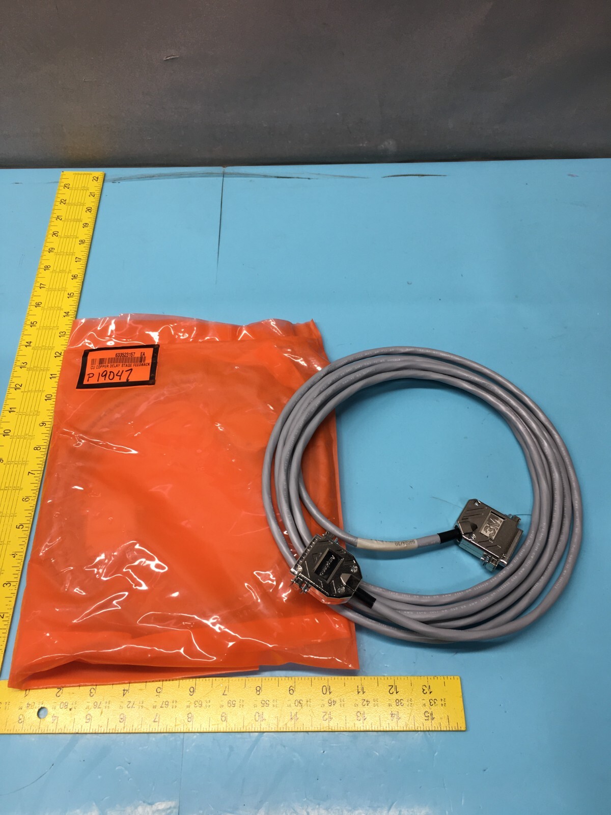 Aerotech BFCMX-15 Linear Motor Stage Cable, Delay Stage Feedback, P19047, 134552