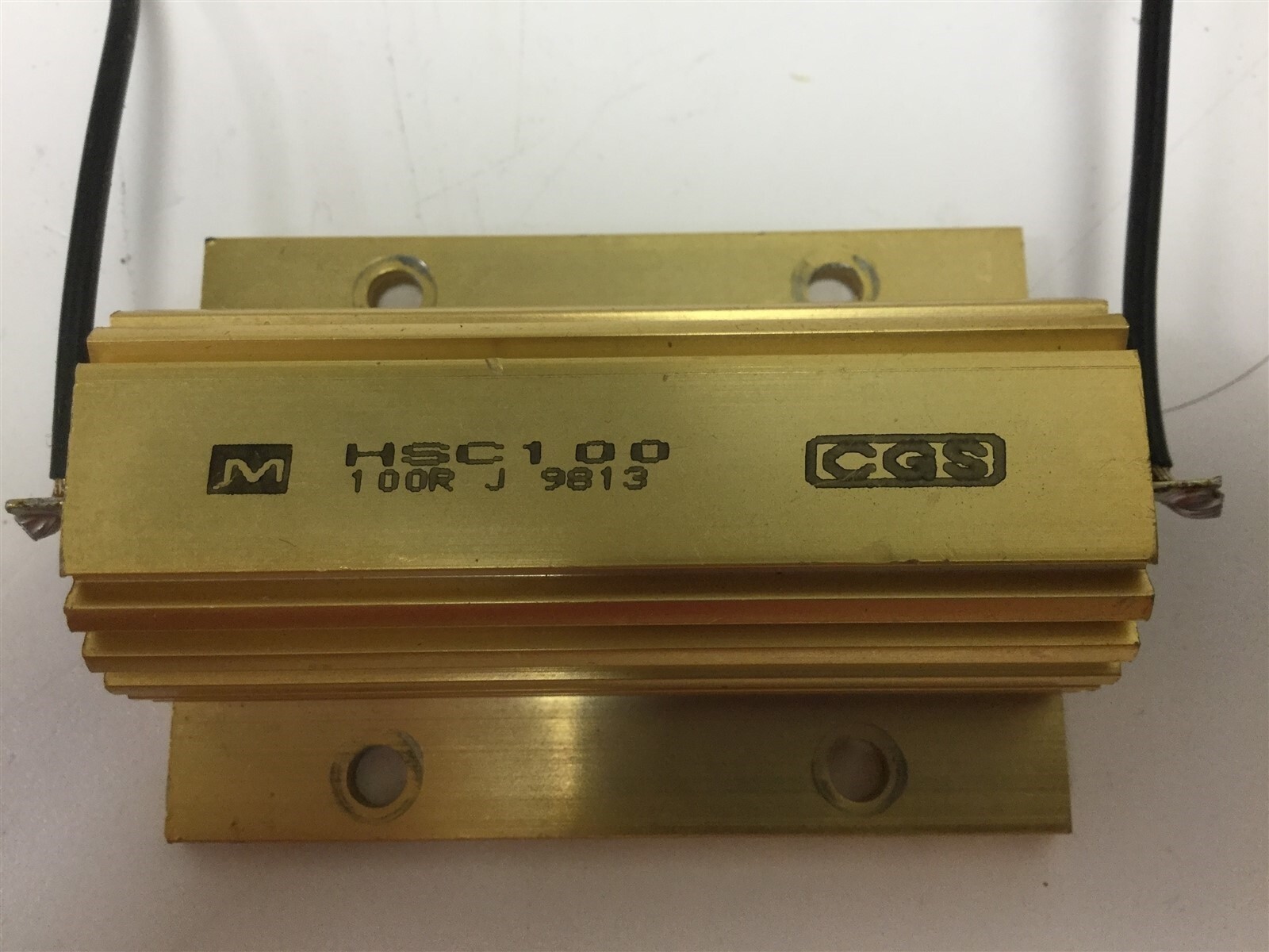 Lot Of 3 TE Connectivity CGS HSC100 100R J Power Resistors, 100 Ohm, 100 Watt