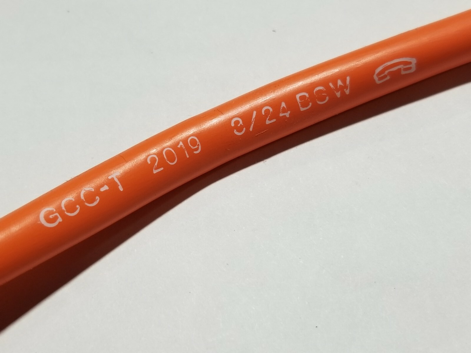 General Cable 24/3P Telecom Gel Fill BSW Buried Service Wire Orange /100ft