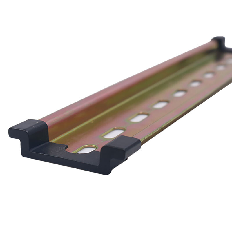 35mm DIN Rail Slotted Top Hat Slotted Zinc Plated 85-380mm For Circuit Breaker