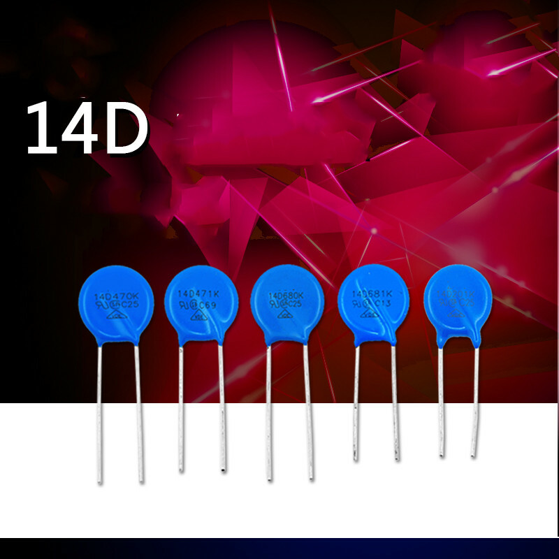 100PCS 14D270K 14D470K 680K 14D151K 14D471K 14D561K 621K 14D681K 821K Varistor