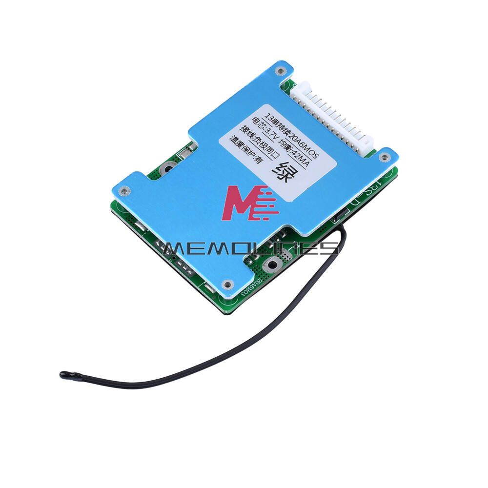 13S 48V 20A 30A Same Port Battery Protection Board for 18650 Li-ion Battery DIY