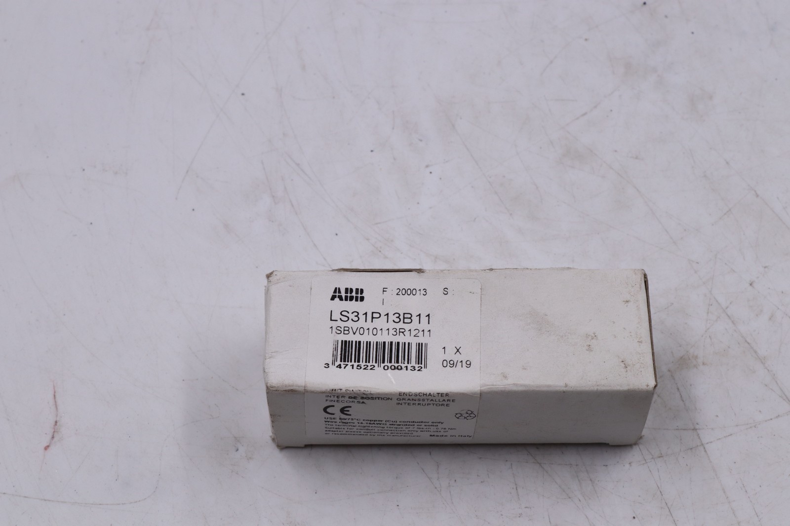 ABB LS31P13B11 Limit Switch MADE IN ITALY