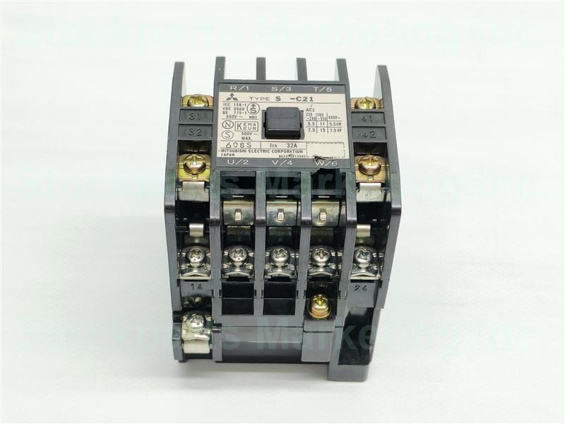 Mitsubishi S-C21 SC21 200V Contactor 30 Days Warranty Expedited Shipping