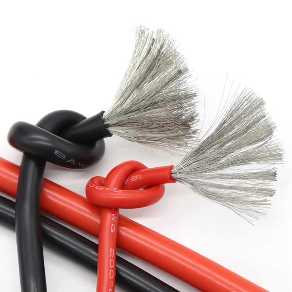 Silicone Wire 2~30 AWG Ultra Flexible Cable High Temperature Tinned Copper Wire