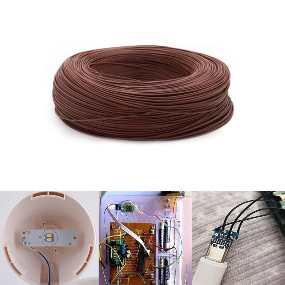UL1007 Tinned Coppers Stranded Electrical Wire Cable – 26 AWG PVC Hookup Wires