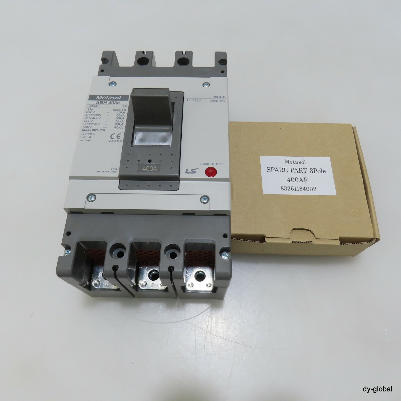 LS NIB MCCB ABH403C 400A Molded Case Circuit Breaker ELEC-I-1327=9K11