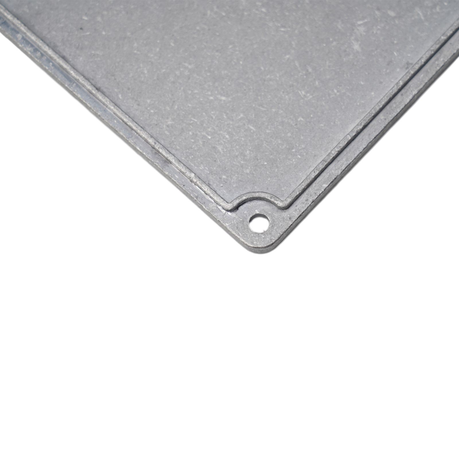 Silver Aluminum Box for Electric Instruments Industrial Metal Enclosure