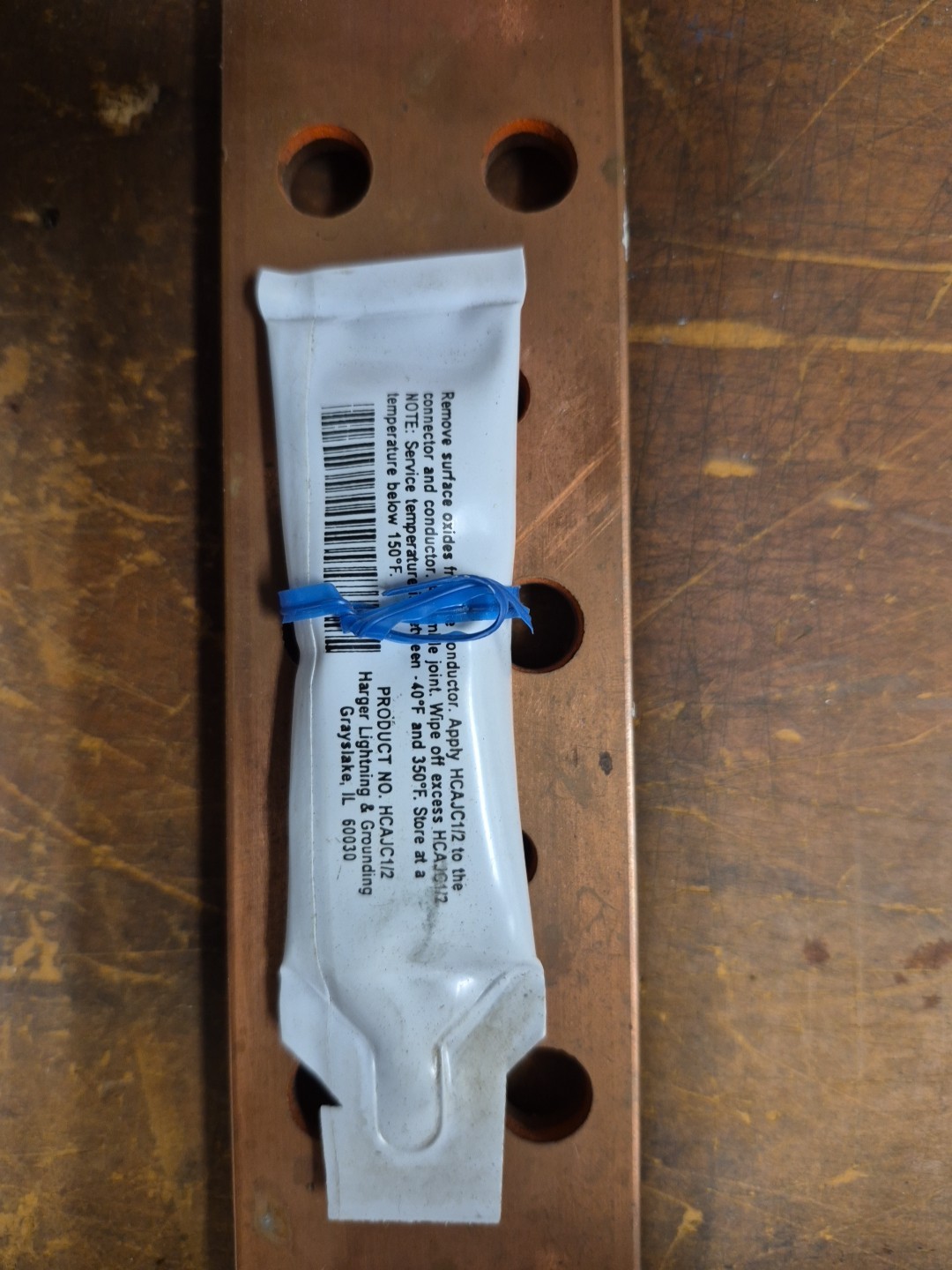 **Brand New** Legrand Ortronics GB2X12TGB Telecom Ground Bar 12″w x 2″H