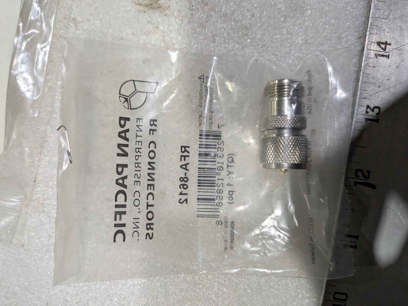 PAN PACIFIC RF CONNECTOR RFA-8612