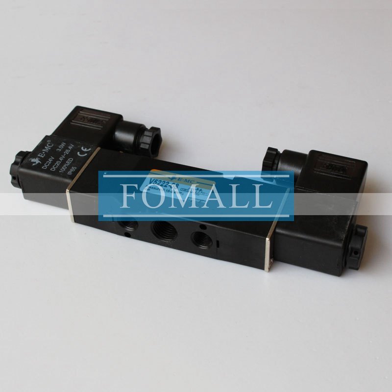 1Pcs New For EMC solenoid valve V5222-08 DC24V AC220V