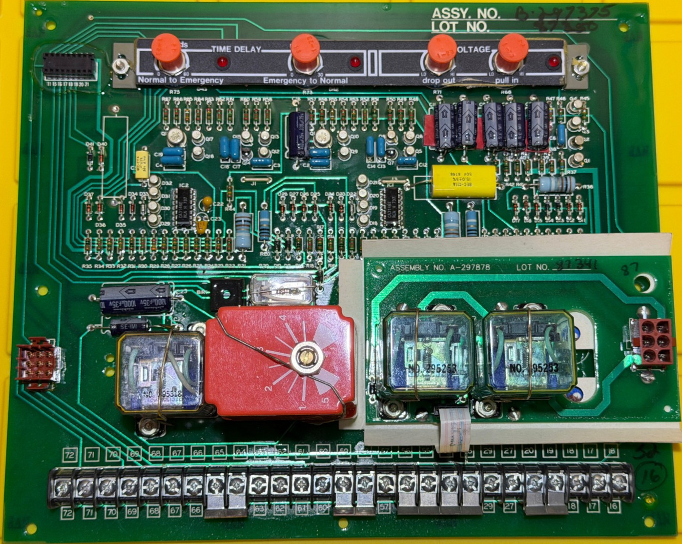Kohlher B-297375 Automatic Transfer Switch ATS Control Board – NOS