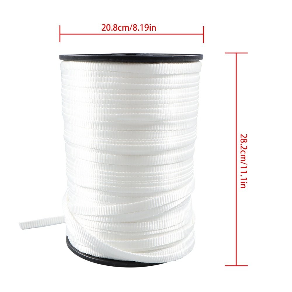 Polyester Pull Tape 1/2″ x 1053′ Mule Tape Flat Rope 1250 lbf Tensile Capacity