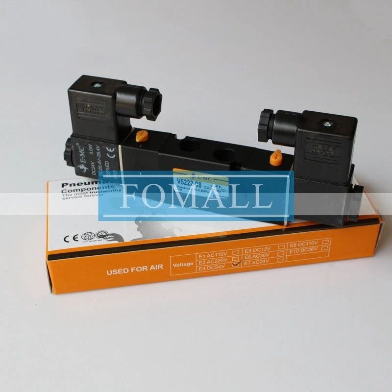 1PC New For solenoid valve V5222-08 AC220V