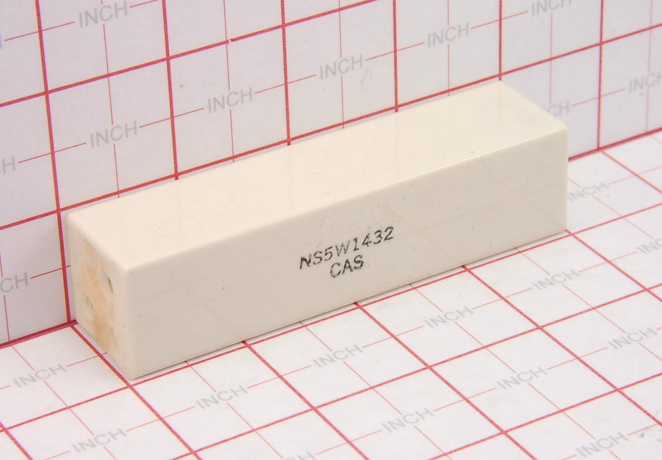 CAS – NS5W1432 – Hardware, Spacer / Stand-Off, Rectangular 4″ x 1″, New.