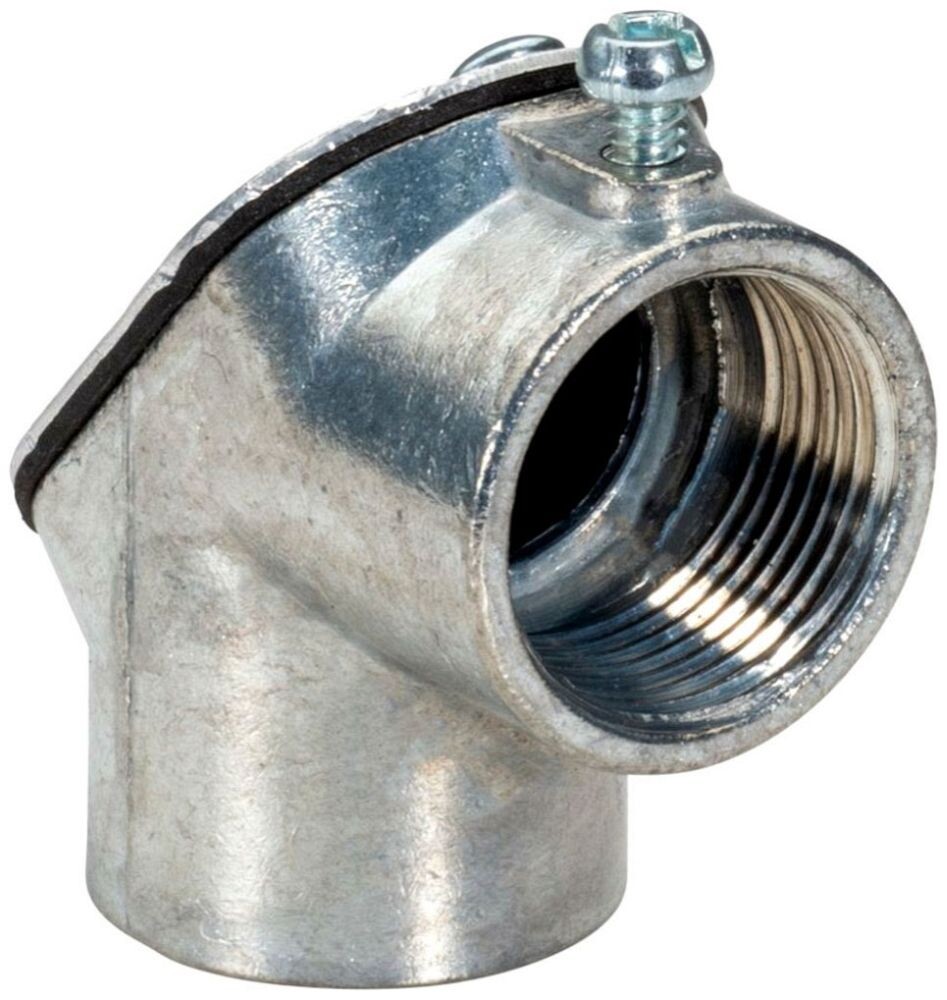 Southwire 351SS, 1/2″, Die-Cast, Combination, 90D, EMT/Rigid Pull Elbow, 1 pc