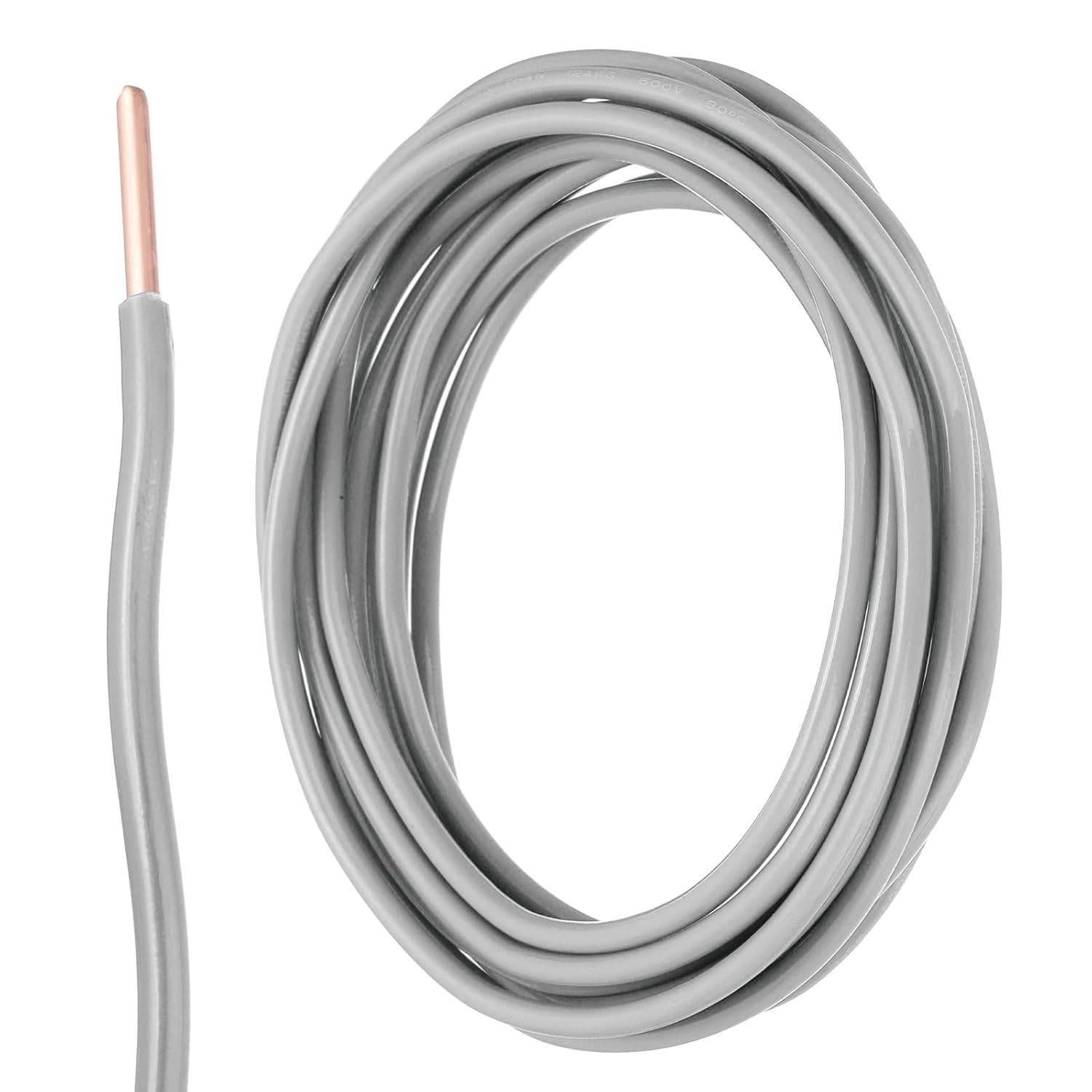 THHN Wire 14 AWG 10 Feet Electrical Wire Insulated Solid Copper Rated up to 600