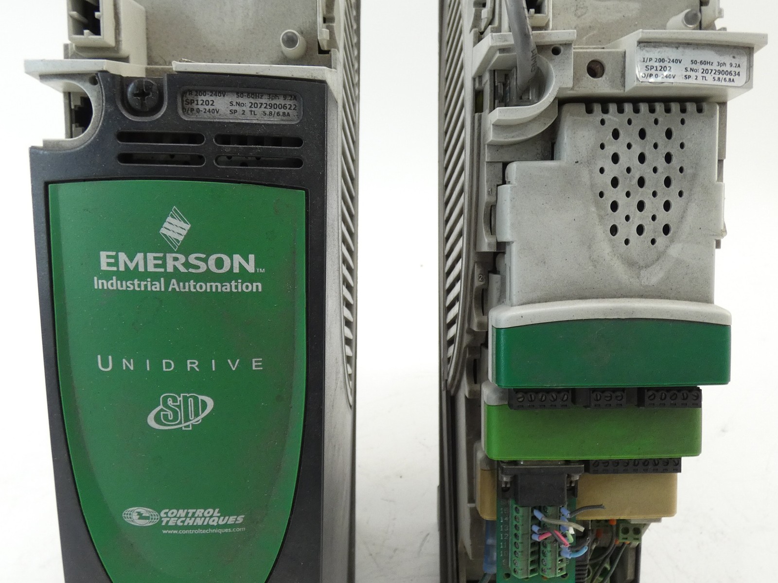 *Lot of 2 Parts Only* Emerson SP1202 Unidrive SP Inverter Servo Drive Module …