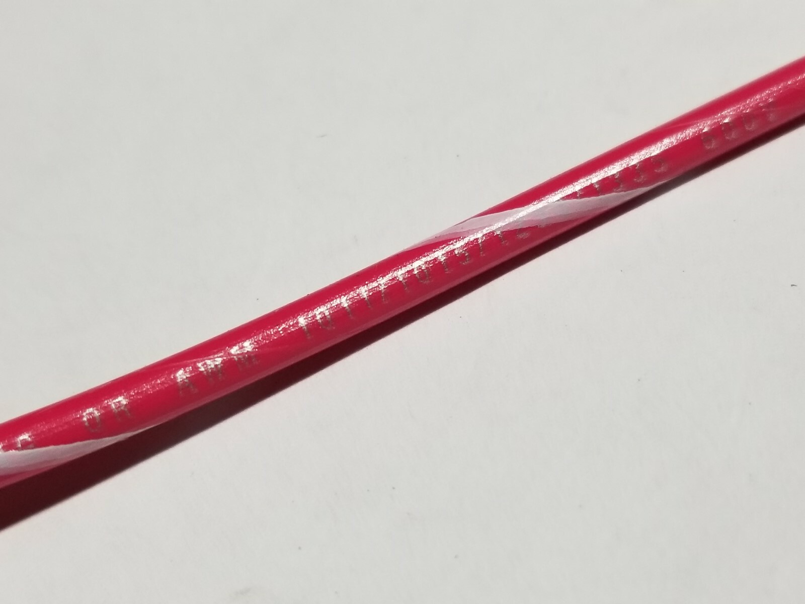Southwire/Copperfield #16awg Boat Cable Hook-Up Wire Red/White Stripe /100ft