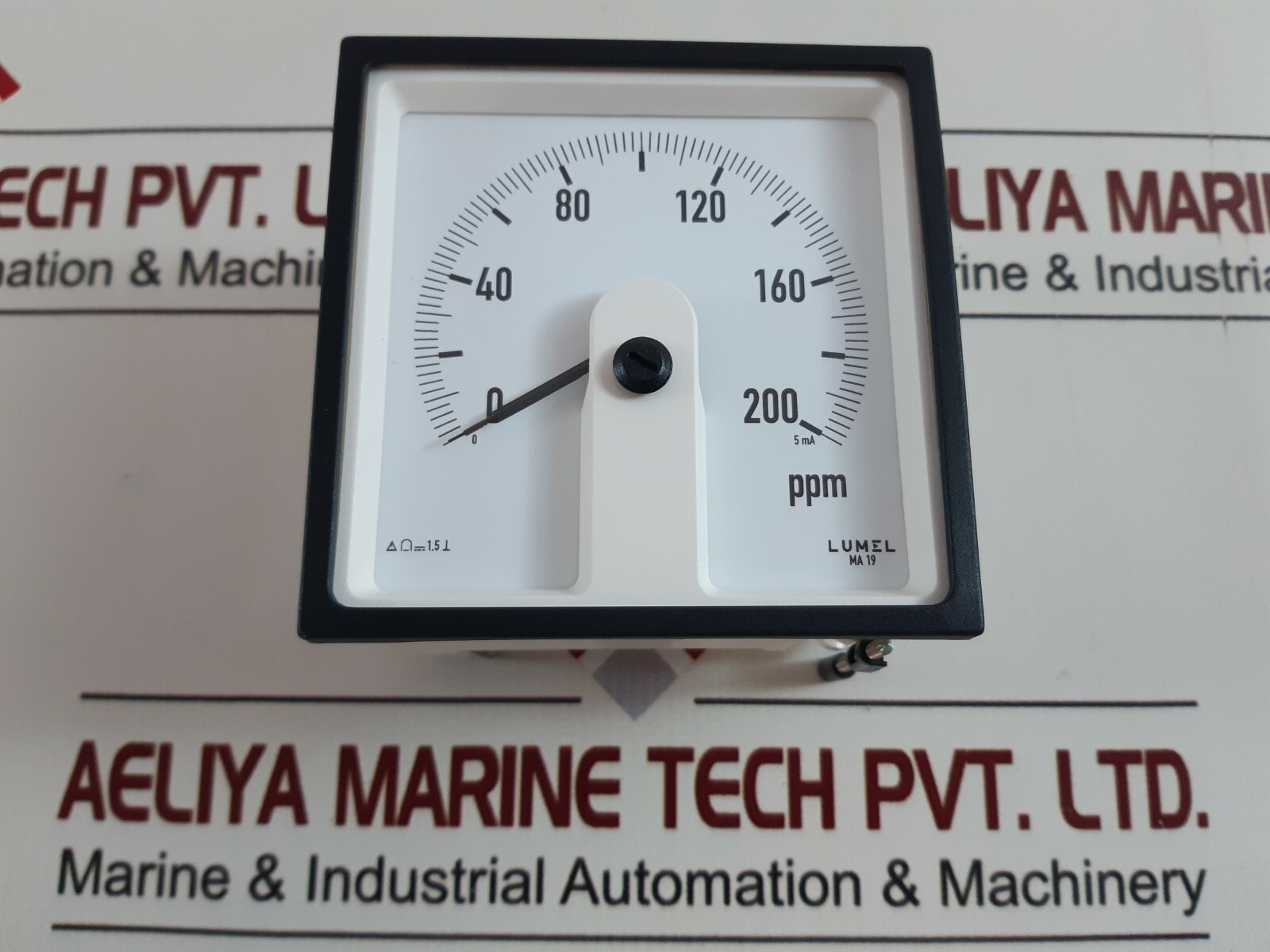 Lumel ma19ln a 105k000008 indicator 0-200 ppm
