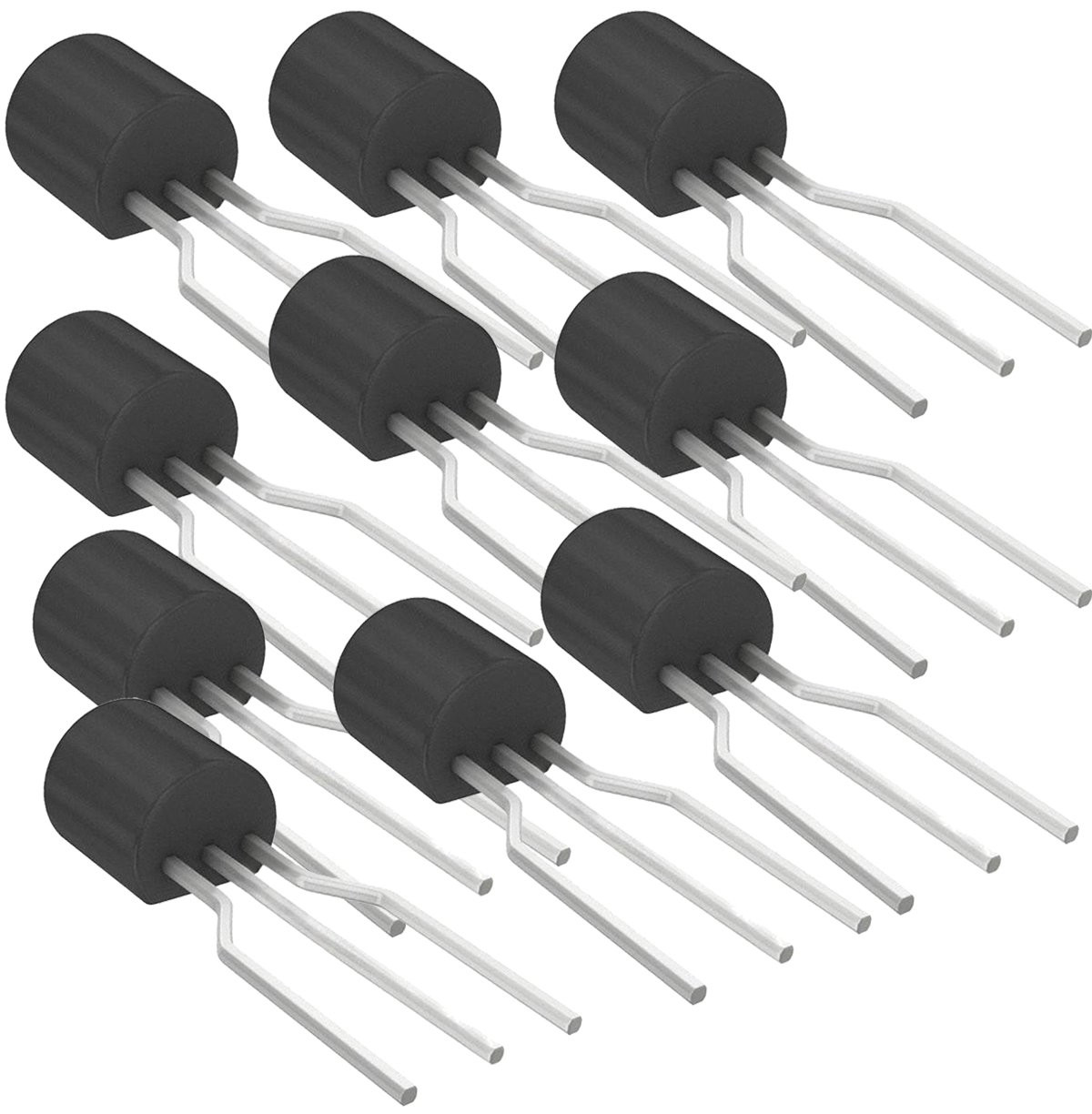 SEMICONDUCTOR BS170_D26Z N CHANNEL MOSFET 60V 500mA TO-92 10 pieces