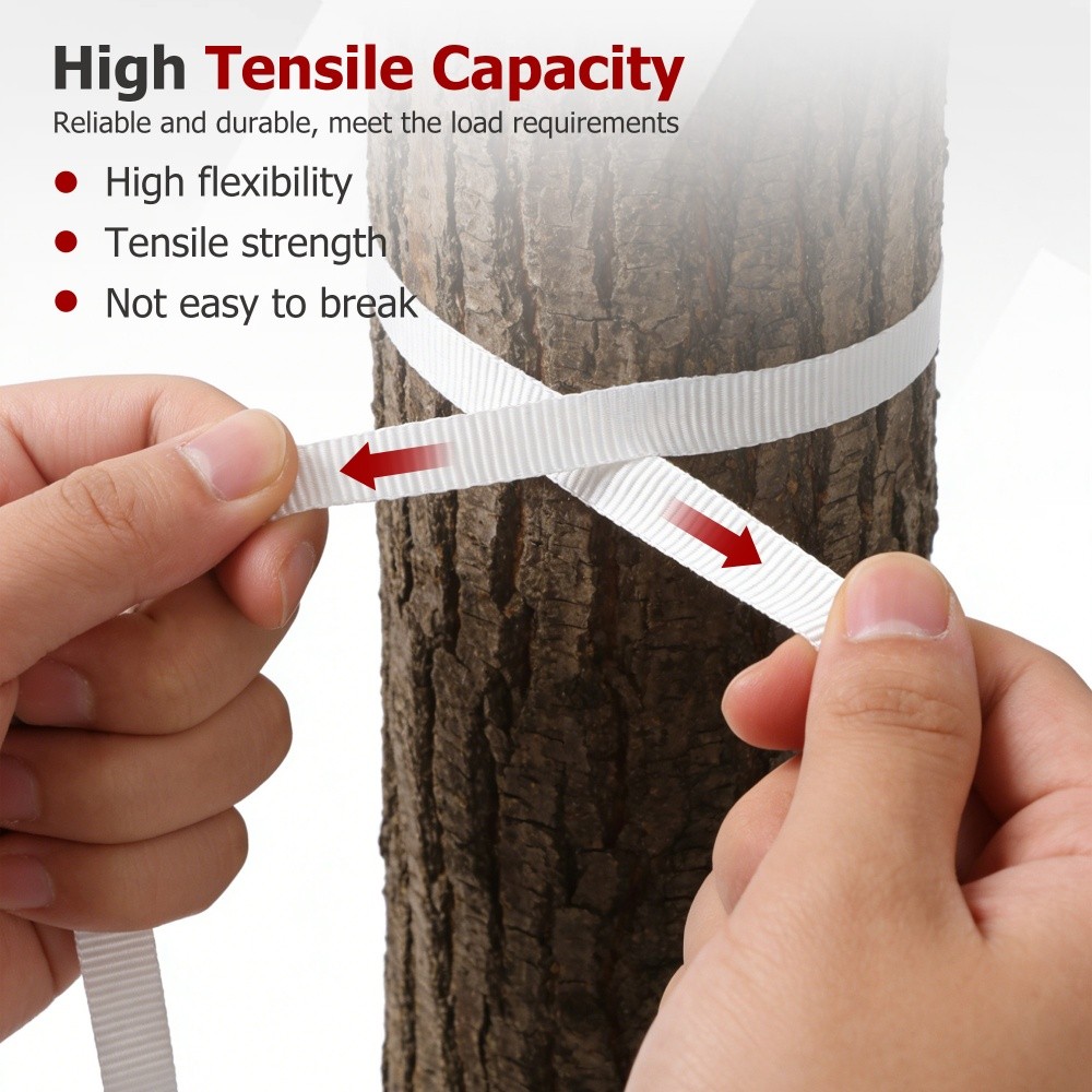 Findmall Polyester Pulling Tape Mule Tape 3/4″ x 528′ 2500 lbf Tensile Capacity