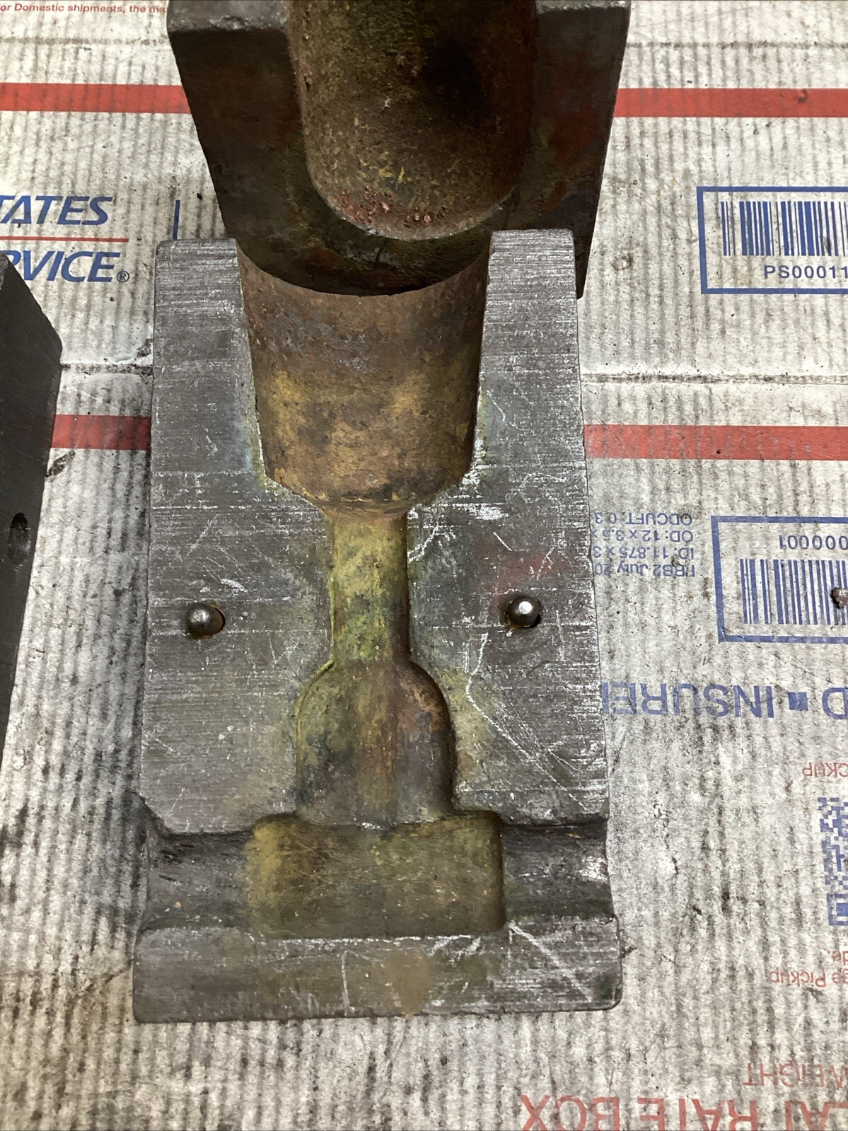 ERICO CADWELD SSC-2Q SS MOLD 4/0 CONC RUN & TAP #90 CART ED4U 3295