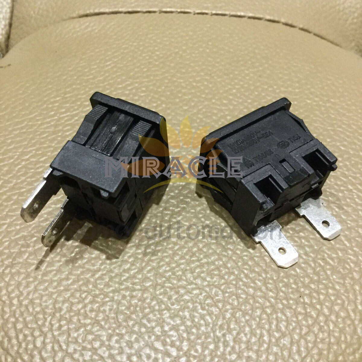 New 1Pcs NOVA KAN-L6 Power On Off Switch Pushbutton 2 Pins 16/8A 125/250VAC