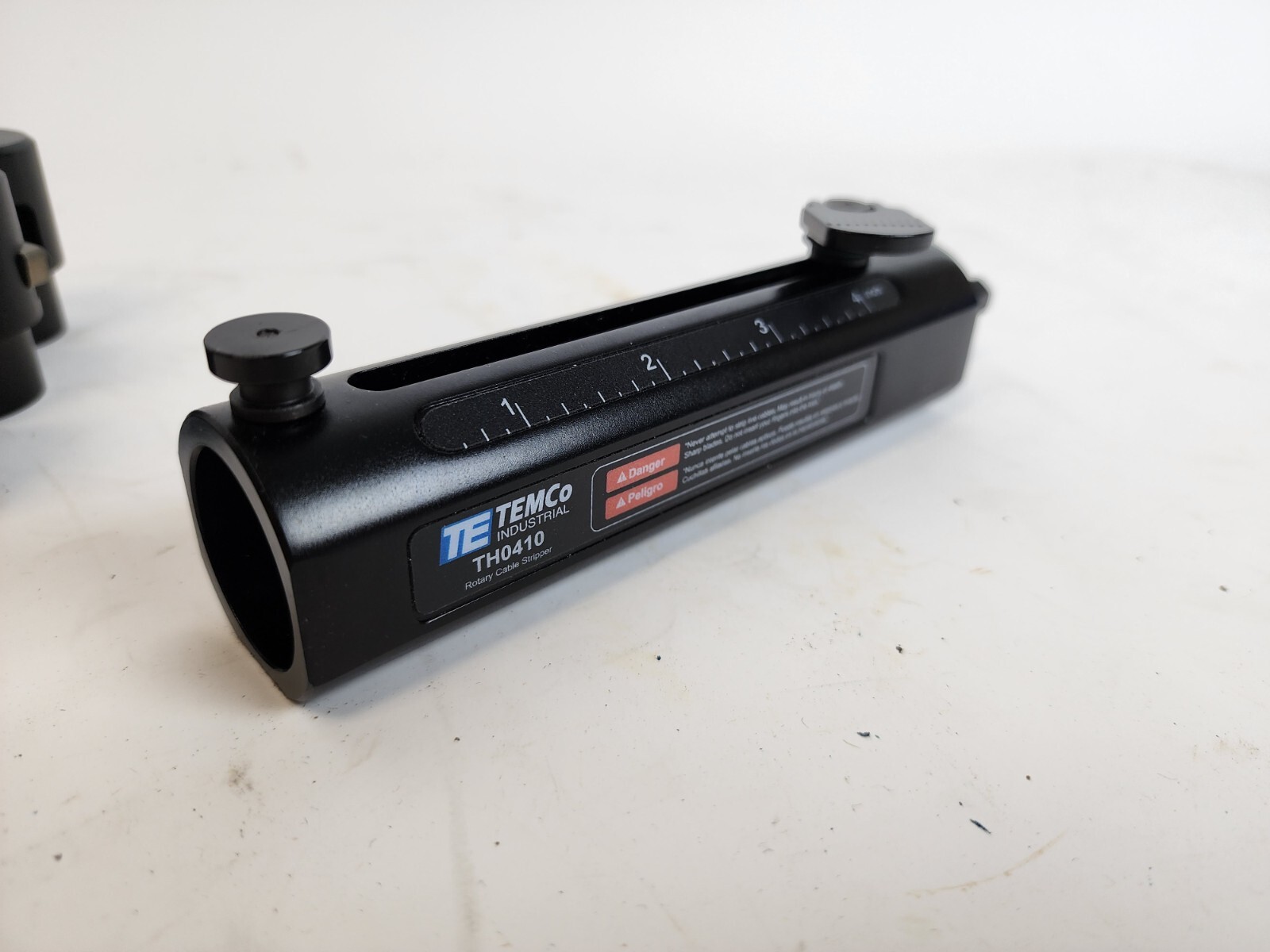 TEMCo Rotary Cable Stripper Dies & Tool for THHN/XHHW 6 Gauge to 750 MCM