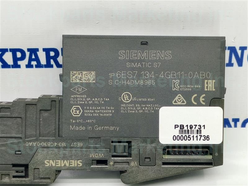 Lot 2 pcs Siemens 6ES7 134-4GB11-0AB0 6ES71344GB110AB0 Simatic S7