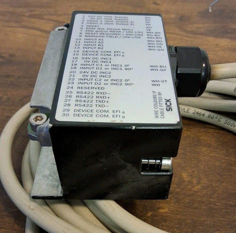 Sick 2027170 System Plug With Cable Made In Hungary