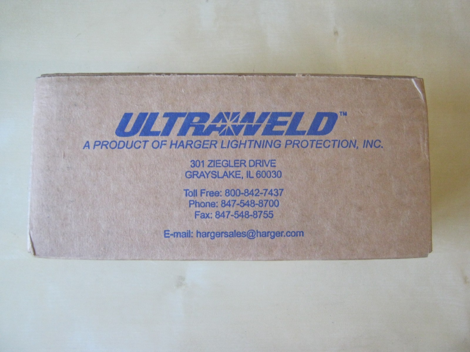 NEW Ultraweld Harger PT4/04/0B 4/0 STR parallel run and tap mold weld